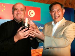 A bosom friend afar brings distant land near-“Peace Garden” held grand farewell party for Tunisia ambassador in China