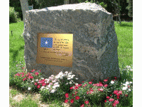 Somalian Ambassador's peace inscription